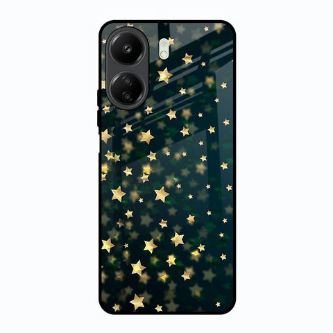 Dazzling Stars Redmi 13C Glass Back Cover Online