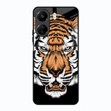 Angry Tiger Redmi 13C Glass Back Cover Online