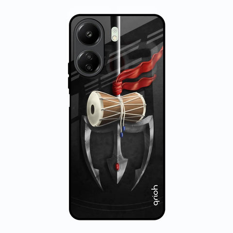 Power Of Lord Redmi 13C Glass Back Cover Online