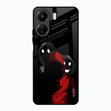Shadow Character Redmi 13C Glass Back Cover Online