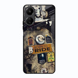Ride Mode On Redmi 13C Glass Back Cover Online