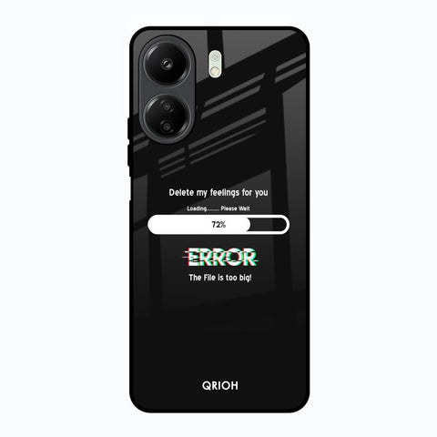 Error Redmi 13C Glass Back Cover Online