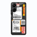 Cool Barcode Label Redmi 13C Glass Back Cover Online