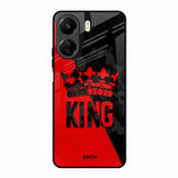 I Am A King Redmi 13C Glass Back Cover Online