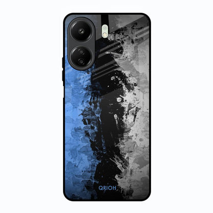 Dark Grunge Redmi 13C Glass Back Cover Online