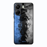 Dark Grunge Redmi 13C Glass Back Cover Online