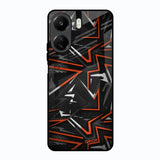 Vector Art Redmi 13C Glass Back Cover Online