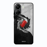 Japanese Art Redmi 13C Glass Back Cover Online