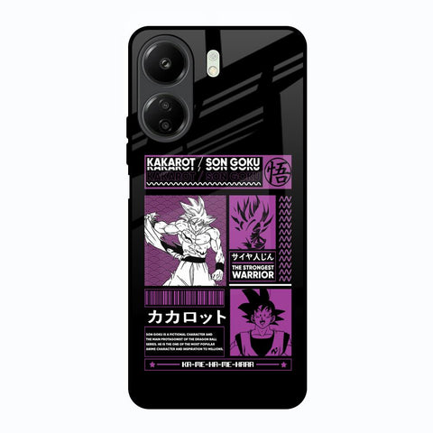 Strongest Warrior Redmi 13C Glass Back Cover Online