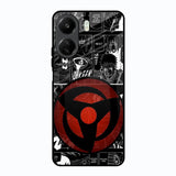 Sharingan Redmi 13C Glass Back Cover Online