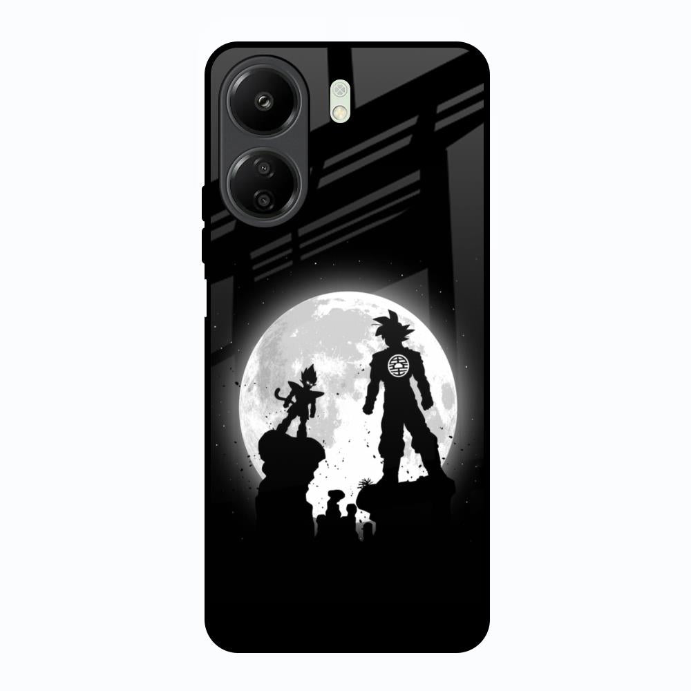 True Saiyans Redmi 13C Glass Back Cover Online