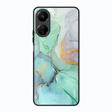 Green Marble Redmi 13C Glass Back Cover Online
