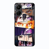 Anime Eyes Redmi 13C Glass Back Cover Online