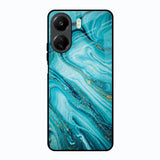 Ocean Marble Redmi 13C Glass Back Cover Online