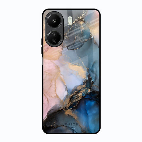 Marble Ink Abstract Redmi 13C Glass Back Cover Online