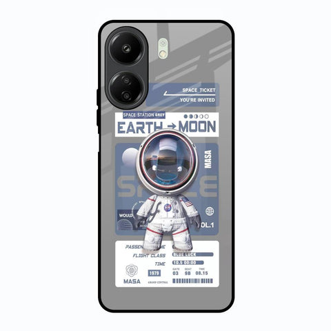Space Flight Pass Redmi 13C Glass Back Cover Online