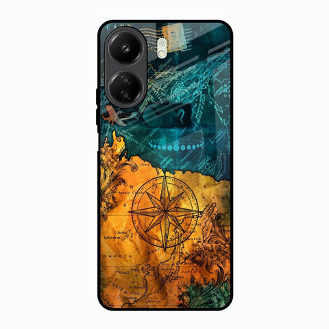 Architecture Map Redmi 13C Glass Back Cover Online