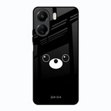 Cute Bear Redmi 13C Glass Back Cover Online