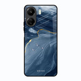 Deep Ocean Marble Redmi 13C Glass Back Cover Online