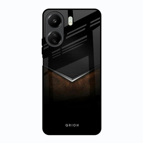 Dark Walnut Redmi 13C Glass Back Cover Online