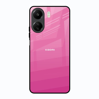 Pink Ribbon Caddy Redmi 13C Glass Back Cover Online