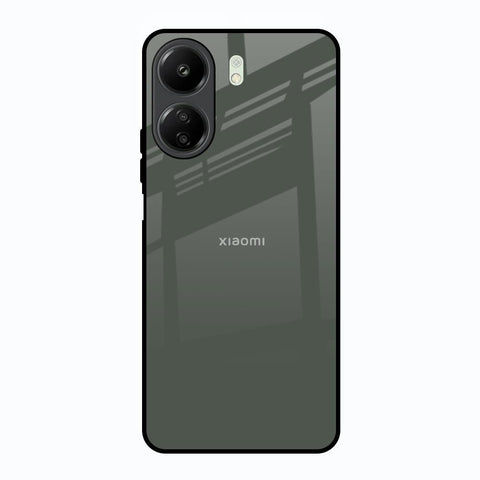 Charcoal Redmi 13C Glass Back Cover Online