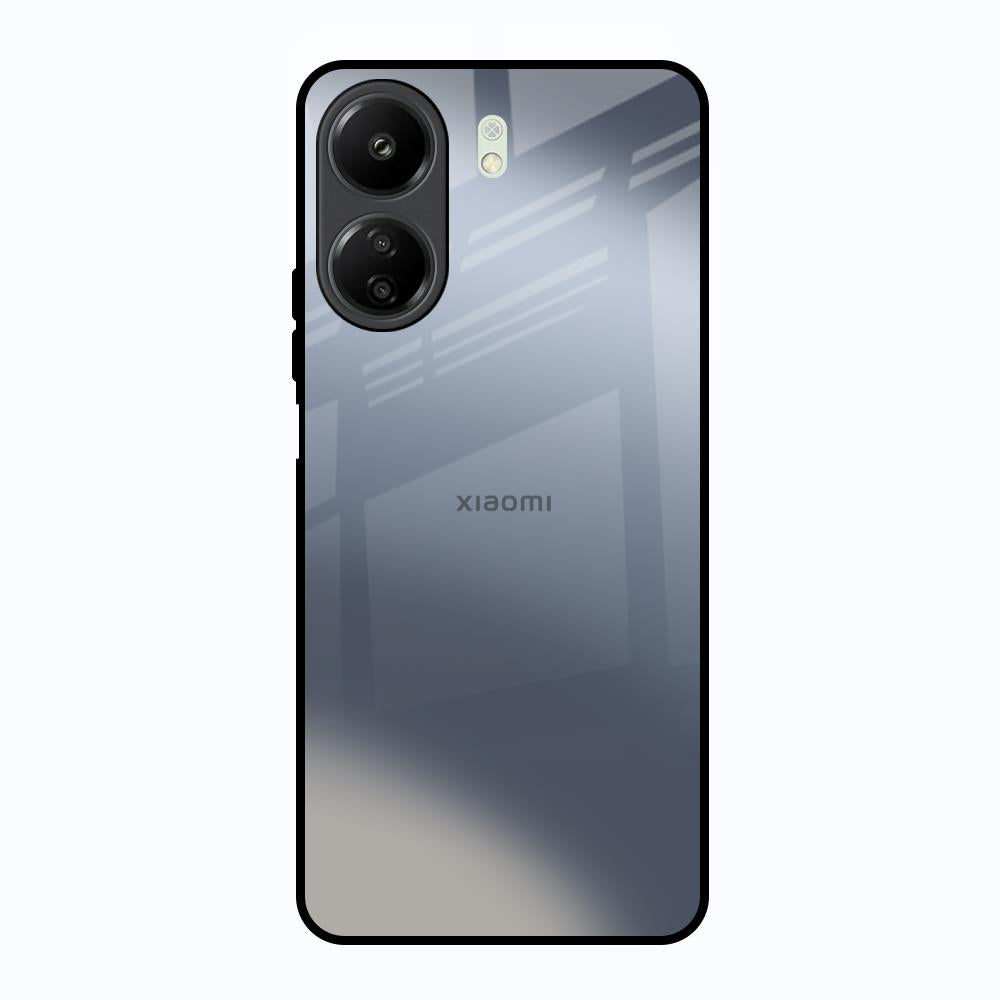 Space Grey Gradient Redmi 13C Glass Back Cover Online