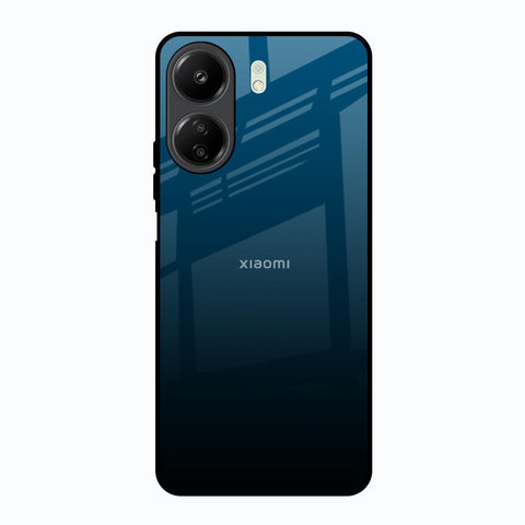 Sailor Blue Redmi 13C Glass Back Cover Online