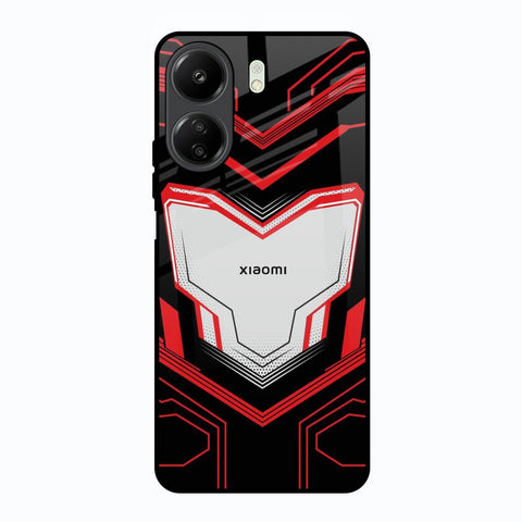 Quantum Suit Redmi 13C Glass Back Cover Online