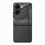 Grey Metallic Glass Redmi 13C Glass Back Cover Online