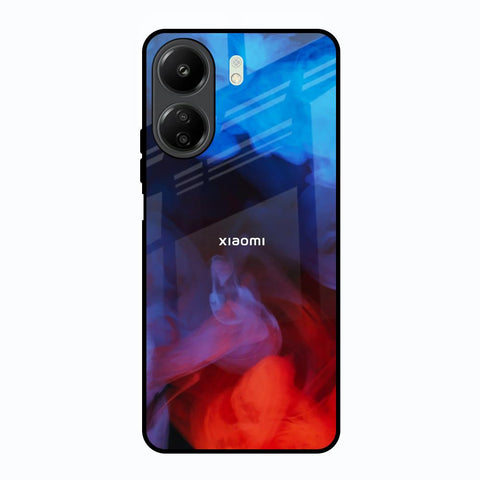 Dim Smoke Redmi 13C Glass Back Cover Online