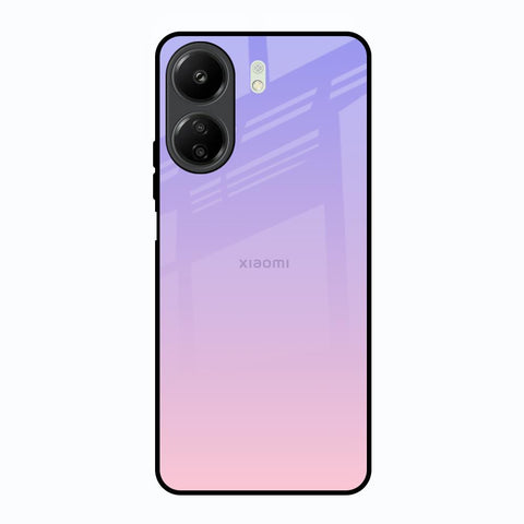 Lavender Gradient Redmi 13C Glass Back Cover Online
