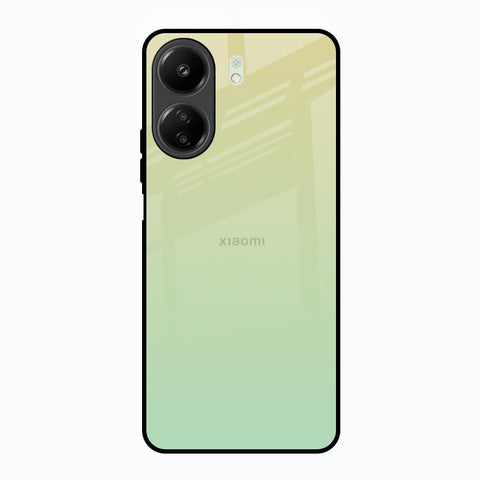 Mint Green Gradient Redmi 13C Glass Back Cover Online