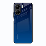 Very Blue Redmi 13C Glass Back Cover Online