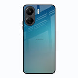 Sea Theme Gradient Redmi 13C Glass Back Cover Online