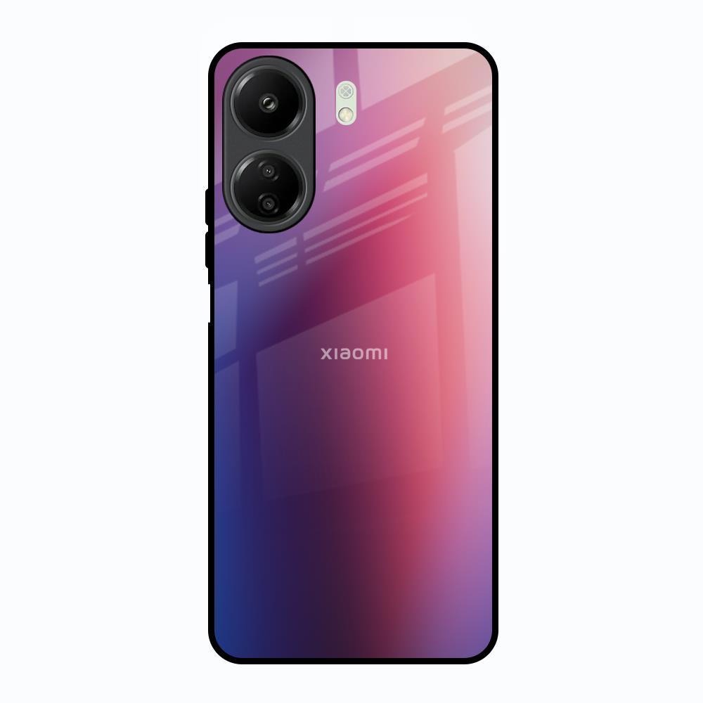 Multi Shaded Gradient Redmi 13C Glass Back Cover Online