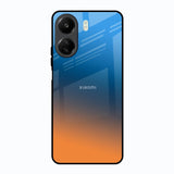Sunset Of Ocean Redmi 13C Glass Back Cover Online
