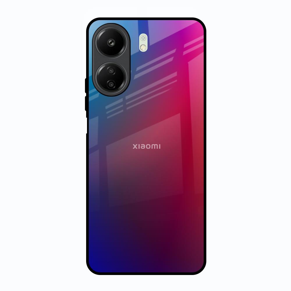 Magical Color Shade Redmi 13C Glass Back Cover Online