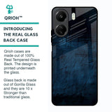 Dark Blue Grunge Glass Case for Redmi 13C