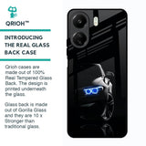 Car In Dark Glass Case for Redmi 13C