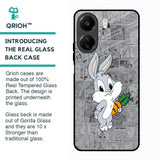 Cute Baby Bunny Glass Case for Redmi 13C