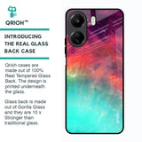 Colorful Aura Glass Case for Redmi 13C