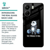 Real Struggle Glass Case for Redmi 13C