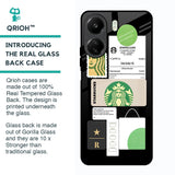 Coffee Latte Glass Case for Redmi 13C