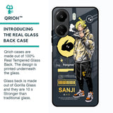 Cool Sanji Glass Case for Redmi 13C