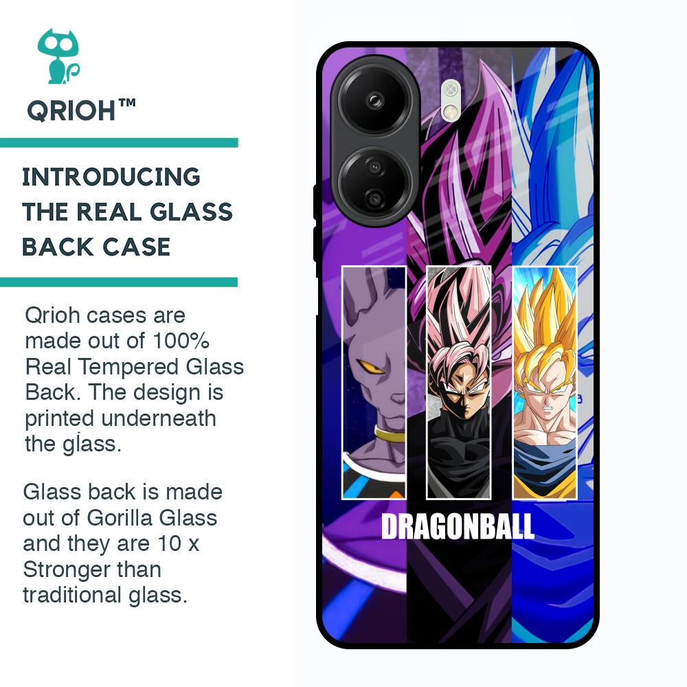 DGBZ Glass Case for Redmi 13C