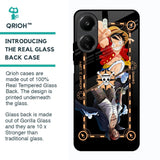 Shanks & Luffy Glass Case for Redmi 13C