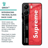 Supreme Ticket Glass Case for Redmi 13C