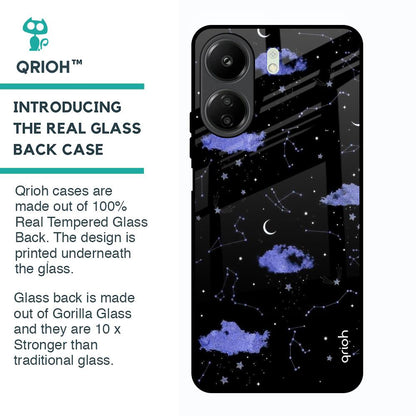 Constellations Glass Case for Redmi 13C