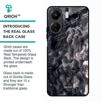 Cryptic Smoke Glass Case for Redmi 13C